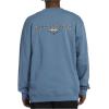 Billabong mens Short Sands Crew Fleece Sweatshirt(Vintage Indigo)