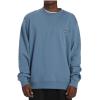 Billabong mens Short Sands Crew Fleece Sweatshirt(Vintage Indigo)