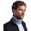 Buff CoolNet UV Neck Gaiter, UPF 50 Sun Protection, Breathable, Versatile, Quick Dry Face Mask, Solid Colors, Adult Size(Galactic Grey)