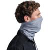 Buff CoolNet UV Neck Gaiter, UPF 50 Sun Protection, Breathable, Versatile, Quick Dry Face Mask, Solid Colors, Adult Size(Galactic Grey)