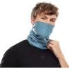 Buff CoolNet UV Neck Gaiter, UPF 50 Sun Protection, Breathable, Versatile, Quick Dry Face Mask, Solid Colors, Adult Size(Stone)