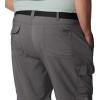 Columbia Mens Silver Ridge Utility Convertible Hiking Pant(City Grey)