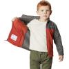 Columbia unisex-baby Steens Mt II Fleece(Carnelian Red/Grill)