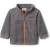 Columbia unisex-baby Steens Mt II Fleece(City Grey/Flame Orange)