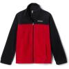 Columbia unisex-baby Steens Mt II Fleece(Mountain Red/Black)