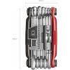Crankbrothers Multi Tool M 17 Nickel(Matte Black and Red)