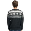 Dale of Norway Veafjord Masculine Cardigan – Men Cardigan Sweater – Regular-Fit(Dark Charcoal Smoke Cream)
