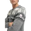 Dale of Norway Veafjord Masculine Cardigan – Men Cardigan Sweater – Regular-Fit(Smoke Dark Charcoal Cream)