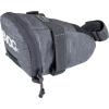 EVOC SEAT BAG TOUR saddle bag, Bicycle frame bag for more storage space on the seat post (size: M, 0.7 L storage space, abrasion-resistant, water-repellent, Hypalon reinforcement), Carbon Grey(Carbon Grey)