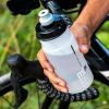 Elite Jet Cycling Water Bottle – 750ml – Clear with Red Logo – High-Flow, Biodegradable, BPA-Free(Clear with Red Logo  550ml)