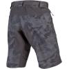 Endura Mens Hummvee Mountain Bike Baggy Cycling Short with Liner(Tonal Anthracite 2022)