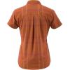 Flylow Women’s Anderson Shirt – Plaid Button-Up Short-Sleeve Shirt for Mountain Biking & Casual Wear(Terra/Garnet Plaid)