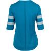 Flylow Women’s Hawkins Shirt – ¾ Length Sleeve T-Shirt for Mountain Biking, Hiking, & Trail Running(Marine)