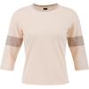 Flylow Women’s Hawkins Shirt – ¾ Length Sleeve T-Shirt for Mountain Biking, Hiking, & Trail Running(Pearl/Chai)