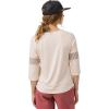 Flylow Women’s Hawkins Shirt – ¾ Length Sleeve T-Shirt for Mountain Biking, Hiking, & Trail Running(Pearl/Chai)