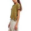 Free People Women’s My Time Tee(Seagrass)