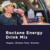 GU Energy Roctane Ultra Endurance Energy Drink Mix, Vegan, Gluten-Free, Kosher, 35mg of Caffeine, and Dairy-Free n-the-Go Energy for Any Workout, 3.44-Pound Jar, Tropical Fruit(Lemon Berry)