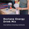 GU Energy Roctane Ultra Endurance Energy Drink Mix, Vegan, Gluten-Free, Kosher, 35mg of Caffeine, and Dairy-Free n-the-Go Energy for Any Workout, 3.44-Pound Jar, Tropical Fruit(Lemon Berry)