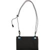KAVU Islamorada Crossbody Bi Fold Wallet with Rope Strap(Black)