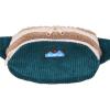 KAVU Snuggy Spectator Belt Bag Fleece Cord Hip Fanny Pack(Evening Dew)