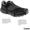Kahtoola EXOspikes Footwear Traction for Winter Hiking & Running in Snow, Ice & Rocky Terrain(Black)