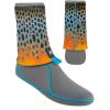 Korkers Unisex I-drain Neoprenesock(Brown Flank Buck)
