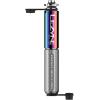 LEZYNE Pocket Drive Pro Mini Bicycle Hand Pump, High Pressure 160 PSI, Presta & Schrader with Valve Core Tool, Alloy Bracket Mount, Grip Textured, Easy to Use Bike Tire Pump(Neo Metallic Silver)
