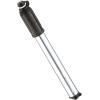 Lezyne Grip Drive HP Bicycle Hand Pump, ABS Flip Chuck, 120PSI, Road, Gravel Bike, Presta and Schrader Valve, High Pressure(Silver)