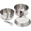 MSR Alpine 2 Stainless Steel Camping Pot Set