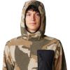 Mountain Hardwear Men’s First Tracks Fleece Pullover Hoody(Badlands Snowdrifts Print)