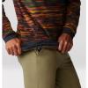 Mountain Hardwear Men’s First Tracks Fleece Pullover Hoody(Iron Oxide Stria Print)