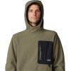 Mountain Hardwear Men’s First Tracks Fleece Pullover Hoody(Stone Green)
