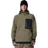 Mountain Hardwear Men’s First Tracks Fleece Pullover Hoody(Stone Green)