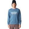 Mountain Hardwear Men’s Mt. Whitney Crew Sweatshirt(Asiatic Blue)