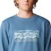 Mountain Hardwear Men’s Mt. Whitney Crew Sweatshirt(Asiatic Blue)