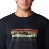 Mountain Hardwear Men’s Mt. Whitney Crew Sweatshirt(Black)