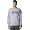 Mountain Hardwear Men’s Mt. Whitney Crew Sweatshirt(Hardwear Grey Heather)