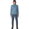 Mountain Hardwear, Route Out 1/2-Zip Pullover – Men’s, Adriatic Blue, L