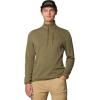 Mountain Hardwear, Route Out 1/2-Zip Pullover – Men’s, Combat Green, L