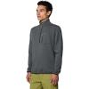 Mountain Hardwear, Route Out 1/2-Zip Pullover – Men’s, Stealth Grey, M
