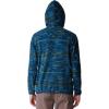 Mountain Hardwear mens Microchill™ Hoody(Dark Caspian Stria Print)