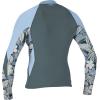 O’Neill Wetsuits Womens 1 mm Bahia Front Zip Jacket(Shade/Palmento Tropical/Faded Denim)