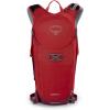 Osprey Siskin 12L Men’s Biking Backpack with Hydraulics Reservoir, Postal Blue(Ultimate Red)