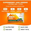 PROBAR – MEAL Bar, Chocolate Coconut, Non-GMO, Gluten-Free, Healthy, Plant-Based, Whole-Food Ingredients, Natural Energy (12 Count)(Superberry & Greens)
