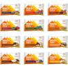 PROBAR – MEAL Bar, Chocolate Coconut, Non-GMO, Gluten-Free, Healthy, Plant-Based, Whole-Food Ingredients, Natural Energy (12 Count)(Variety Pack)