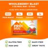 PROBAR – MEAL Bar, Chocolate Coconut, Non-GMO, Gluten-Free, Healthy, Plant-Based, Whole-Food Ingredients, Natural Energy (12 Count)(Wholeberry Blast)