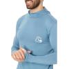 Quiksilver DNA Long Sleeve Hooded Surf Tee(Blue Shadow)