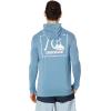 Quiksilver DNA Long Sleeve Hooded Surf Tee(Blue Shadow)