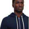 REIGNING CHAMP Men’s Mid-Weight Terry Full Zip Hoodie(Navy)