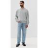 REIGNING CHAMP Men’s Midweight Terry Relaxed Crewneck(Hgrey)